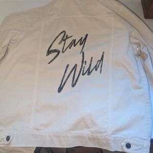 Atticus Poetry Stay Wild Denim Jacket